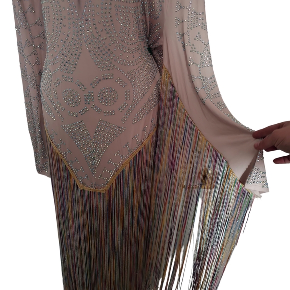 Rainbow Fringe Party Suit - Picture 4 of 4